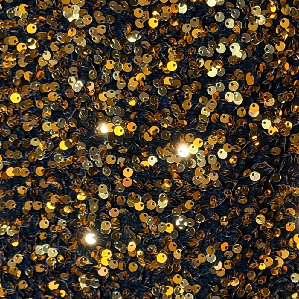 BP Sparkling Gold Mini Dress —#133 - Picture 6 of 13